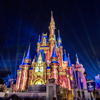 Cinderella Castle at Night