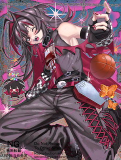 Anime Girl Red Jacket