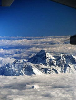 Mount Everest From Airplane