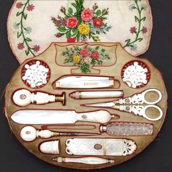 19th Century Vanity Set