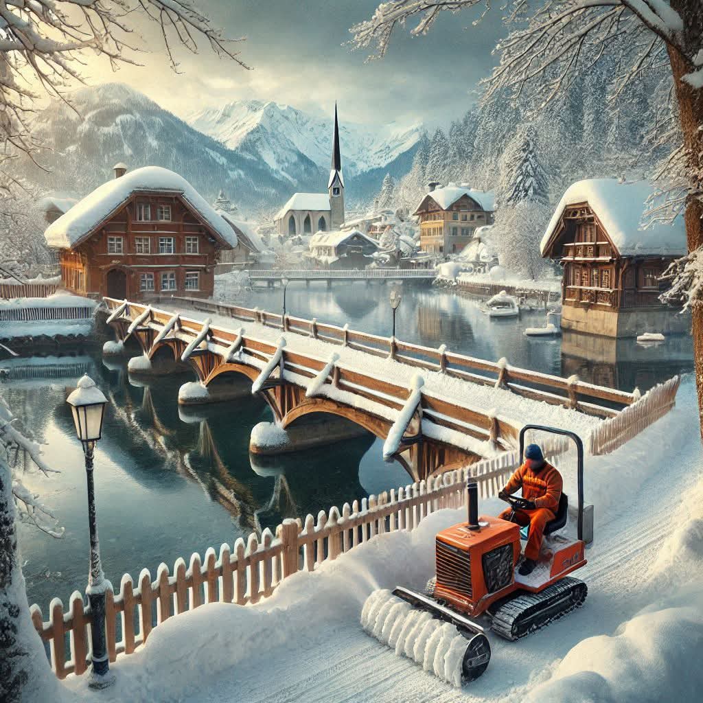 Winter Alpine Village