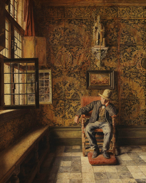 Henri de Braekeleer Interior