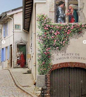 Flowered Village Archway