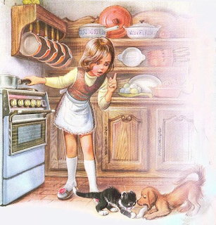 Girl in Kitchen