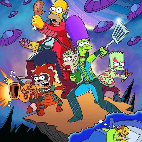 Simpsons Space Battle