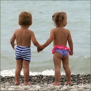 Children Holding Hands