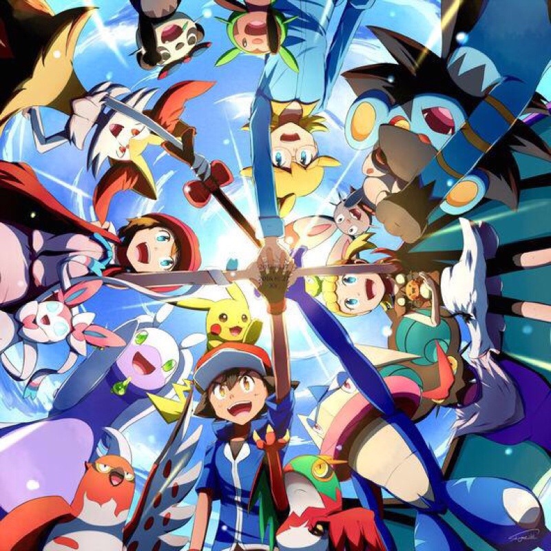 Pokemon Trainer Group