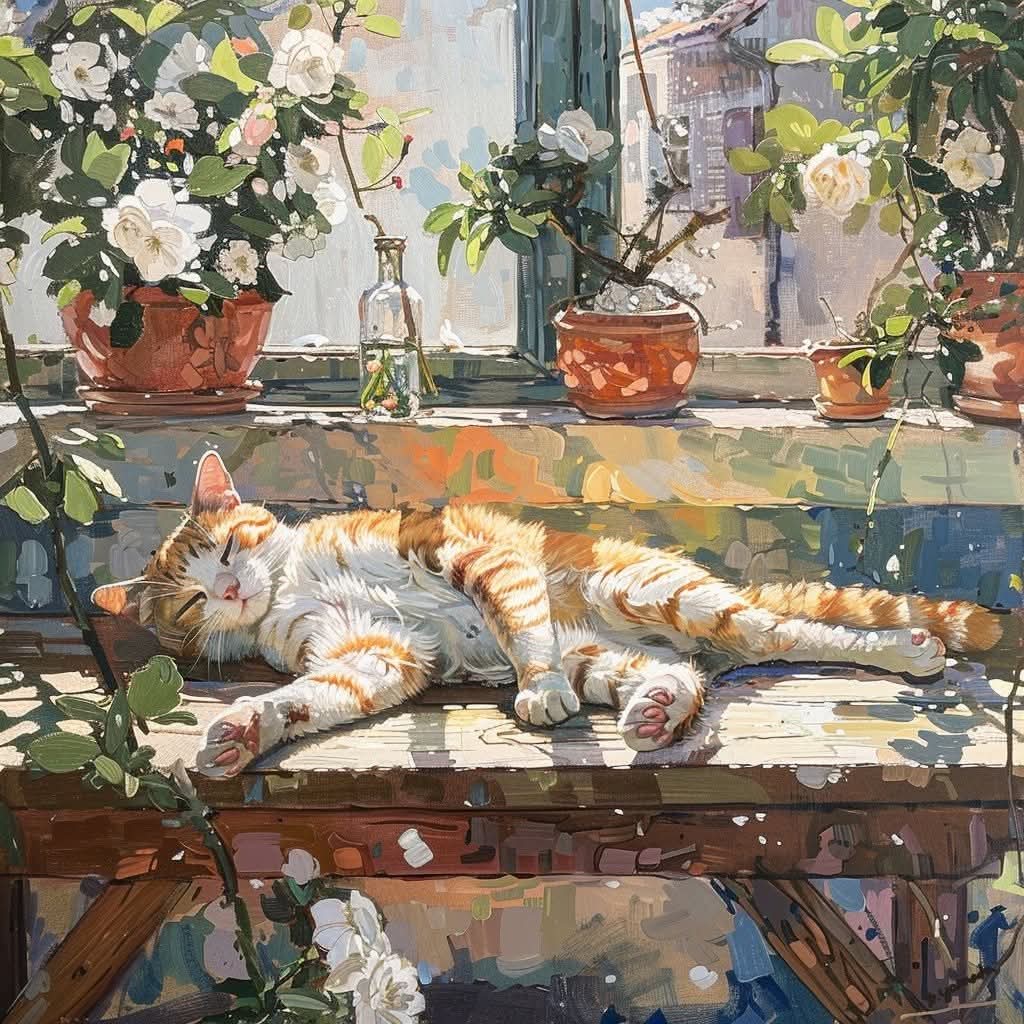 Cat by Kaoru Yamada
