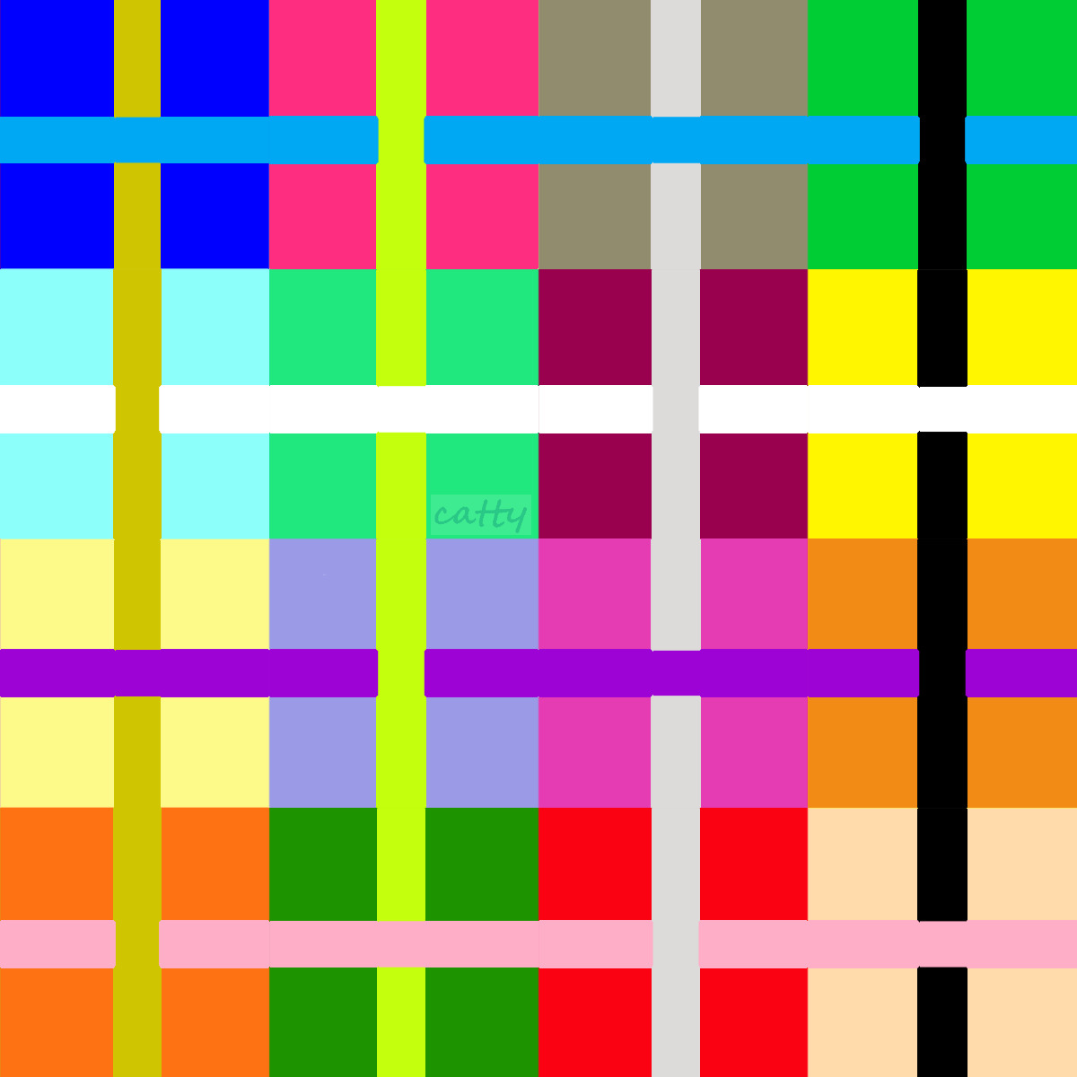 Colorful Grid Pattern
