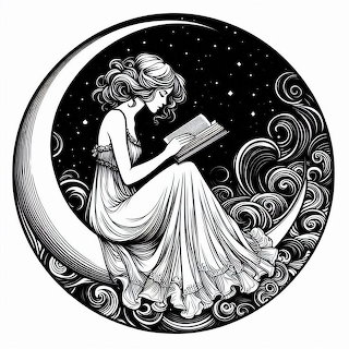 Moon Reading Fairy