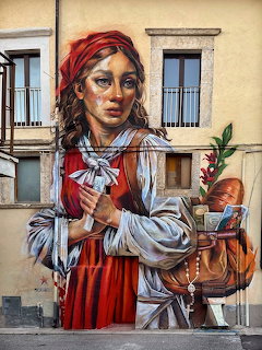 Street Art Mural Woman