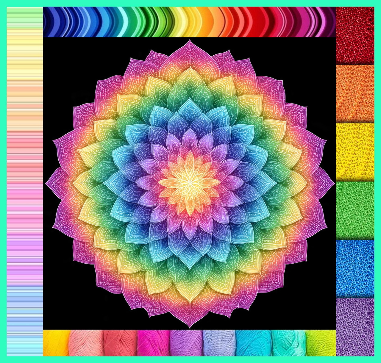 Rainbow Mandala