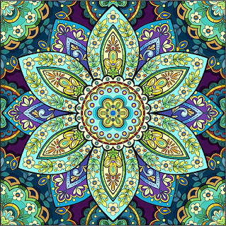 Ornate Floral Mandala Design