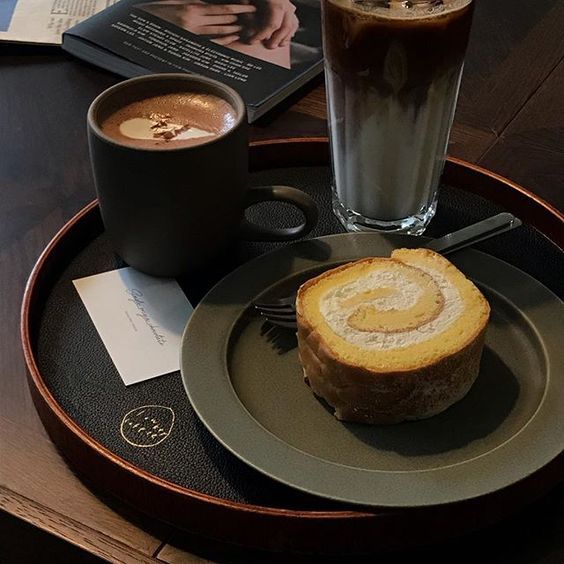 Coffee and Swiss Roll