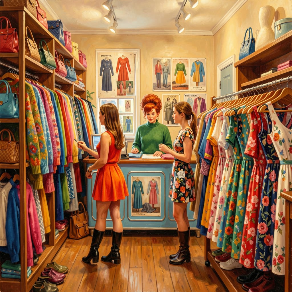 Clothing Boutique Shopping