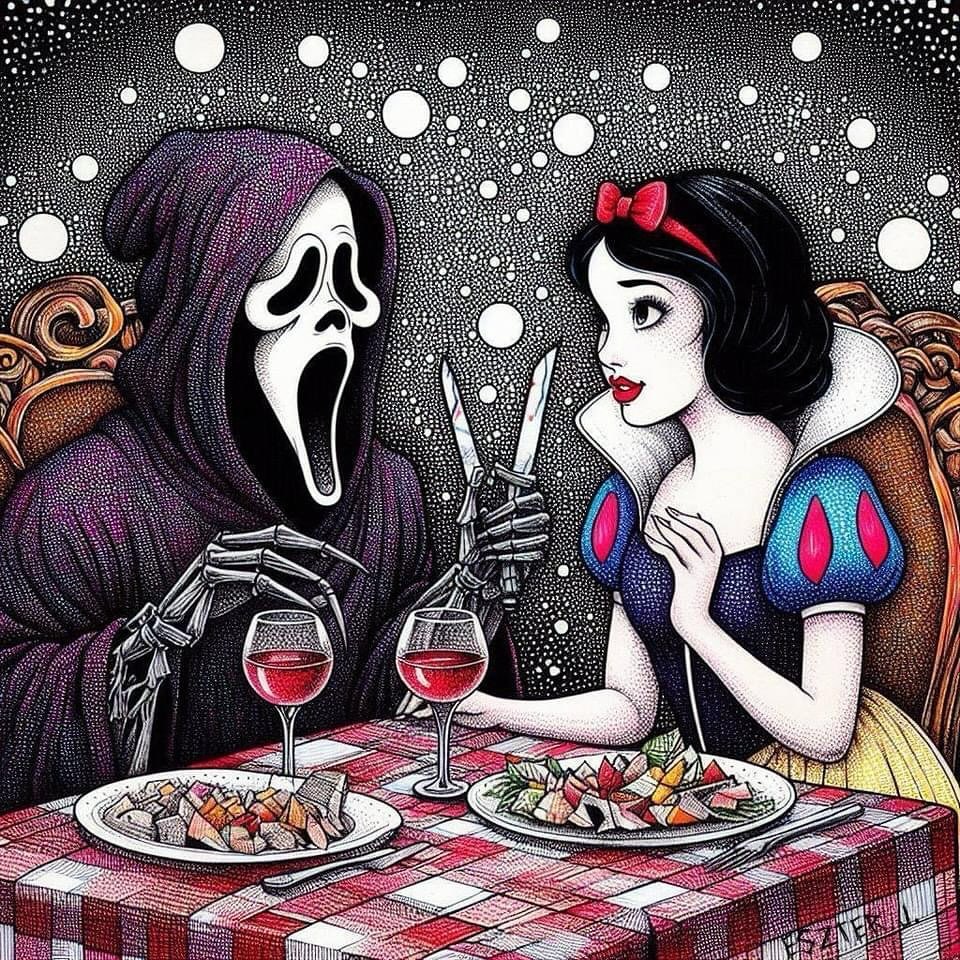 Snow White Ghostface Dinner