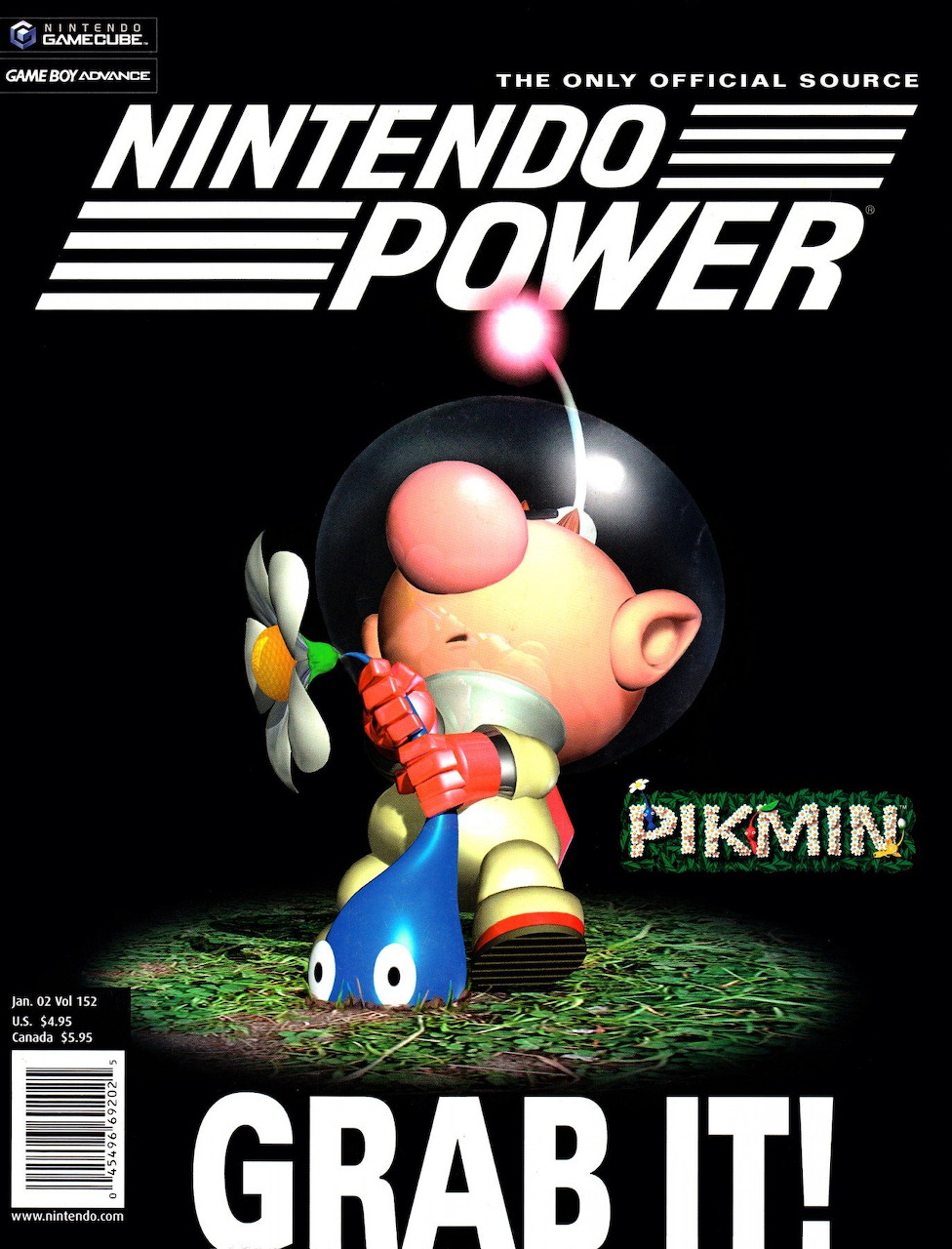 Nintendo Power Pikmin Cover