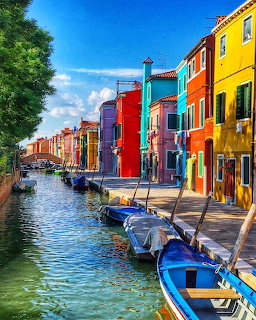Colorful Venice Canal