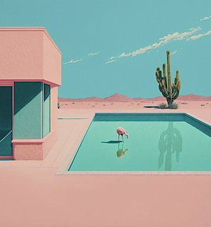 Desert Home Swimming Pool