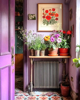 Lavender Room Interior