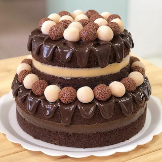 Chocolate Truffle Layer Cake