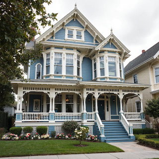 Victorian Blue House
