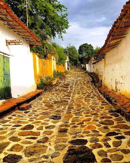 Barichara Colombia Street