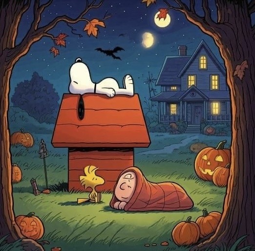 Snoopy Halloween Night