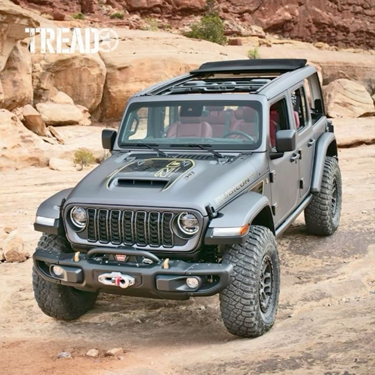 Off-Road Jeep Desert Rock