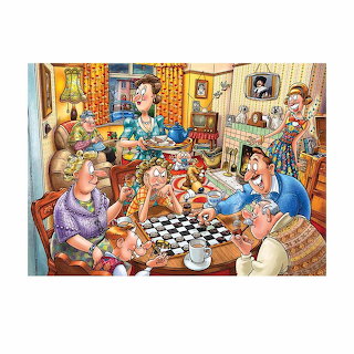 Busy Family Game Room