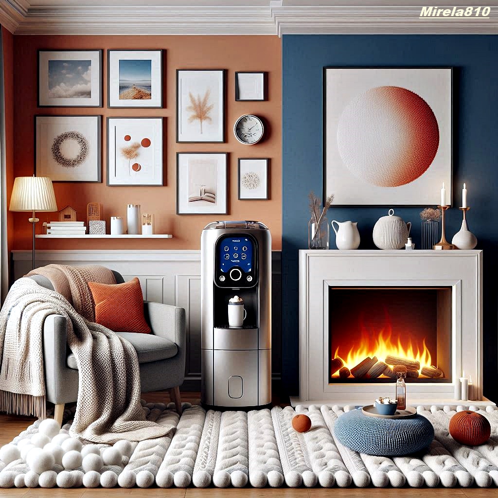 Cozy Living Room Fireplace