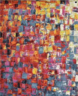 Colorful Abstract Mosaic Painting