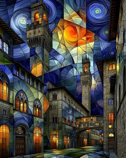 Florence Italy at Night