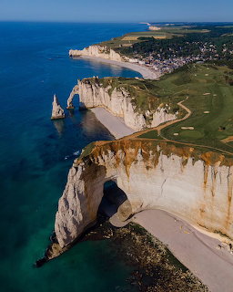 Étretat Cliffs, Normandy, France