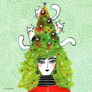 Holiday Cat Hat