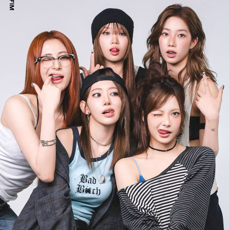 K-pop Girl Group Portrait