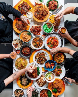 Overhead Feast Flatlay