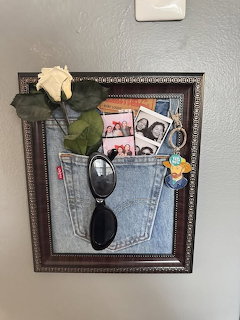 Denim Pocket Frame Organizer