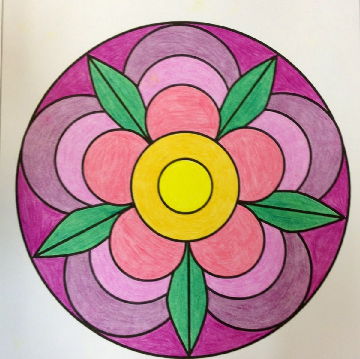 Geometric Flower Mandala