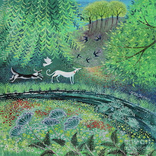 White Dog Birds