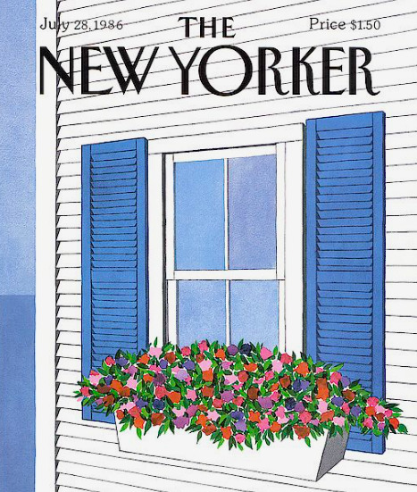 New Yorker Window Cover
