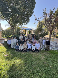 School Group Photo Outdoors