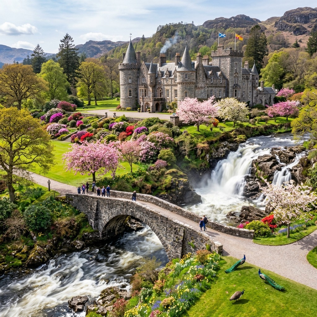 Spring Garden Castle Scotland