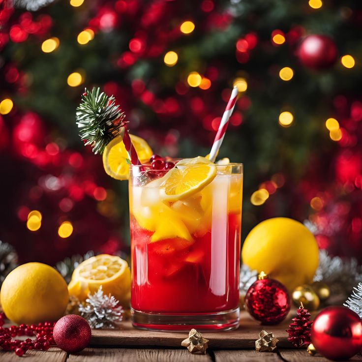 Christmas Cocktail Drink