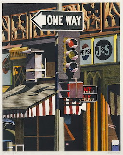 Urban Street Signs Painting