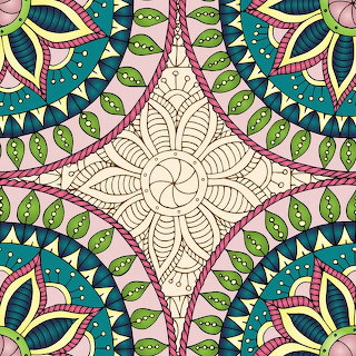 Ornate Floral Mandala Pattern