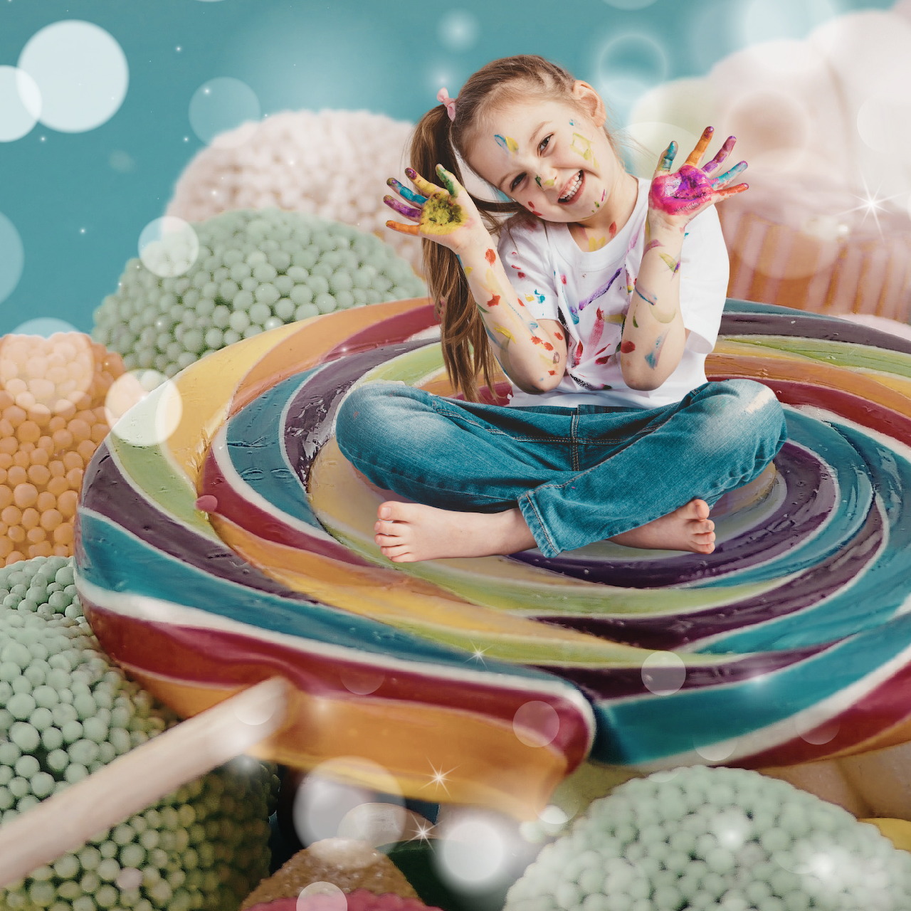 Candy Magic Rainbow Girl
