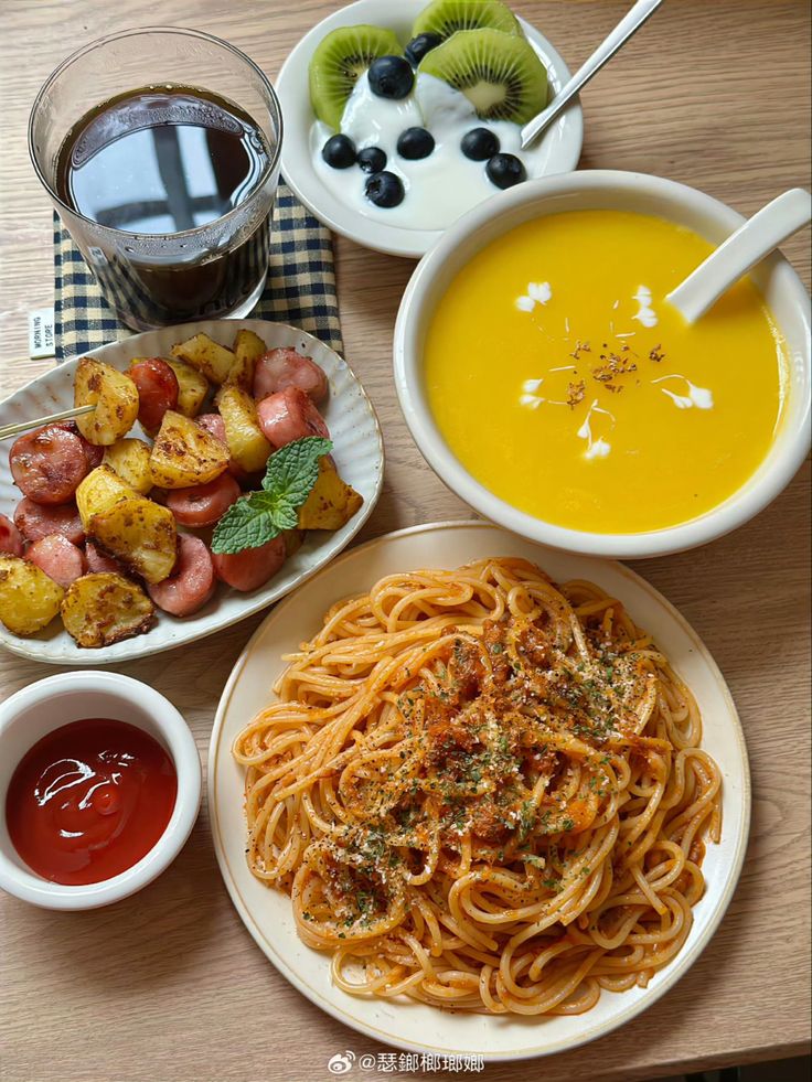 Korean Food Spread