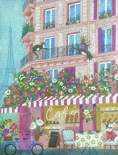 Paris Cafe with Cats