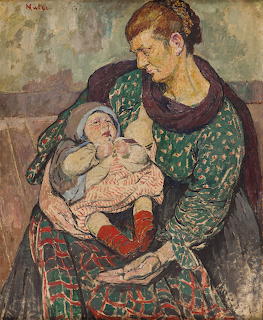 Motherhood Painting With Child